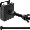 Upgraded E-Track Spare Tire Holder Mount, E-Track Double Fitting Spare Wheel Holder Mount, E-Track Accessories for Trailers, Truck Bed, Garages (1)