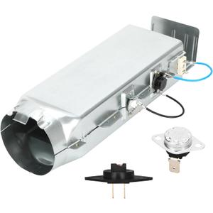 DC97-14486A Dryer Heating Element Upgrade OEM DC96-00887A,Fit for Samsung Dryer dv45h7000ew/a2 dve50r5400v/a3 dve50r5200w/a3,Replace DC97-14486D AP4342351 (with DC32-00007A DC47-00016A)