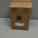 Squirrel Proof Bird Feeder - 360 Feeding Perch Tray for Outdoor Hanging Wild Bird Seeds, Dark Green.