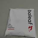 baleaf Women's Athletic Pants Quick Dry Joggers Water Resistant Lightweight Cycling Hiking Ankle Zipper Pockets UPF 50+ (Gray, XL)