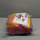 Seasons Deluxe Rooster Costume Adult, Funny Chicken Costume for Halloween Party, Red, One Size Fits Most