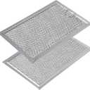 Compatible Aluminum Microwave Grease Filters for GE WB06X10608 AFF77-M 2 Pack