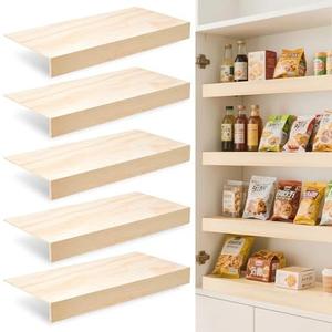 Tristcily 5 Pcs Wire Rack Covers Wood Shelf Covers for Removable Closet Decoration, Shelves Cover for Wire Shelving – Ready to Use for Pantry, Kitchen, Bathroom, Garage & Closet Shelves-24x12 Inch Tristcily 5 Pcs Wire Rack Covers Wood Shelf Covers for Removable Closet Decoration, Shelves Cover for Wire Shelving – Ready to Use for Pantry, Kitchen, Bathroom, Garage & Closet Shelves-24x12 Inch