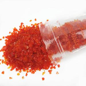3 x Crushed Glass Glitter, Broken Shattered Glass Gems Chips for Resin Art Crafts, Epoxy Resin Supplies, Geod Painting, DIY Art Projects, Jewelry Making,3-6mm, 200g/7oz (Tangerine)
