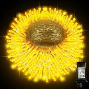 393FT LED Christmas Lights - 1200 Outdoor Waterproof String Lights With 8 Modes - Plug-In Christmas Decorations for Indoor/Outdoor Holidays, Party, Wedding, Xmas Home Decor