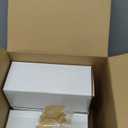 Inbagi 6 Pcs Square Drinking Glasses with Glass Straws 15.6 oz Highball Cups Clear Kitchen Glassware Elegant Bar Bottles for Water, Wine, Juice, Cocktail, Coffee and Mixed Drinks