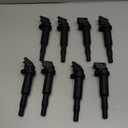 Ignition Coil Pack Set of 6 Compatible with BMW 325Ci 328i 330Ci 335i 525i 528i 530i 535i 545i 745Li X3 X5 M5 M6 Z4 Mini Cooper Replacement UF592 12137594937 N20 N54 N55 E&F Chassis