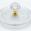 Three Clear Container Lids, Size 3.7"