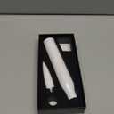 7.8in White Car Truck Bullet Antenna 50 Cal Bullet Antenna Truck Accessories Universal Replacement for GMC Sierra Chevy Dodge Ram Silverado 1500 2500 3500 Ford F150 F250 F350 Spiral (White, 7.8inch)