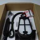 LONEDRUID Dusk to Dawn Sensor Outdoor Wall Light Fixtures Black Roman 17.71" H Exterior Wall Lantern Waterproof Sconce Porch Lights Wall Mount for House Garage Doorway, ETL Listed (Black & Gold Trim)