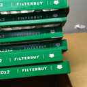 Filterbuy 20x20x2 Air Filter MERV 8 Dust & Allergy Defense (6-Pack)