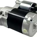 19612 New Starter Motor Compatible with Briggs & Stratton 845760 807383 Vanguard 32HP 35HP 36HP 37HP V-Twin Air Cooled Engine OE: SND0529 410-52156 845639 845640 809054 428000-0230 19612N