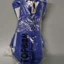 5 x Small Pencil Case Pouch for Girls and Boys Kids, Large Capacity Canvas Pen Bag School Supplies, Portable Pencil Case, Simple Zipper Stationery Bag for Women Men Adults (Light Blue