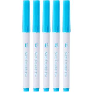Mr. Pen- Washable Fabric Markers for Sewing, 5 Pack, Blue, Erasable, Water Soluble Embroidery Pen, Fabric Marking Pens for Sewing