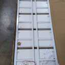 BHG Vintage Multifunctional Folding Bookshelf, No-Assembly Plant Stand Storage Rack Shelves for Home Office (All White, 5-Tier)