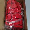 12 Pack Spider Web Themed Beach Ball for Kids 7.87" Bulk for Summer Pool and Beach Game Gifts Blue and Red Spider Web Birthday Party Supplies End of The Year Class Party Decorations Favor