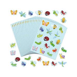 Metallic Pop Up Stickers Bugs 3 Pack