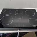 30 Inch Electric Cooktop, Built-in 5 Burner Electric Stovetop 8400W, 30" Glass Ceramic Cook Top with Expanded Zone, Child Safety Lock, Timer, Pause Control, 220V - 240V Hard Wire, No Plug