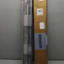 Lazblinds No Drill TDBU Cellular Shades, 31" W x 64" H, Dove Grey | Light Filtering Upgraded No Tools Easy Install Cordless Top Down Bottom Up Honeycomb Blinds for Windows