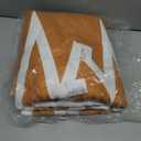 Boho Sofa Cover for Couch and Loveseat - Soft Chenille Furniture Protector for Dogs, 3 Cushion Couch Throw Cover, Pet Furniture Protector - Thick and Washable (Large:71"x118", Tassel Orange)