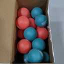 48 Pack Christmas Game for Family Party Spoon Relay Race Set Christmas Tree Santa Snowman Reindeer Ball and Spoon Race Game for Indoor Outdoor Holiday Party Gift(Tree, Santa)