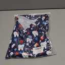 July 4th Scrub Tops Women Vneck American Flag Prints Independence Day Patriotic Working Uniforms Pocketed Holiday Shirt (XXL)
