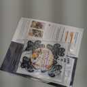 Anti Slip Dog Paw Protector Pads for Senior Dogs, Paw Pads for Dogs Traction, Disposable Self Adhesive Paw Grips for Old Dog on Slippery Hardwood Floor, Black 12 Sets (48pcs) M (11-20lbs)