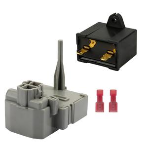 WPW10194431 Refrigerator Start Relay & Run Capacitor Compatible with Whirlpool,Amana,Crosley,Jenn Air,Kenmore,Maytag,Replace WPW10662129,CKD662129X