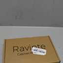 Ravinte 30 Pack Solid 3 Inch Center to Center Slim Square Bar Drawer Handles Kitchen Cabinet Handles Black Drawer Pulls Kitchen Cabinet Hardware Matte Black Dresser Pulls for Cupboard