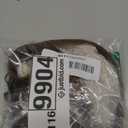 Anemone 6 inch Short Middle Part Straight Real Human Hair Topper Small Thin Clip-in Hair Bangs for Mild Hair Loss Suitable for Women and Men (Warm Brown)