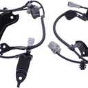 ApplianPar Front Driver and Passenger Side ABS Sensor Wiring Harness for Toyota Tundra 2007-2021, Sequoia 2008-2022