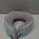 GOLDORANGE Neck Pillows for Travel Memory Foam Airplane Pillow Neck Head Support for Adults Car Home Office Sleeping Rest Travel Accessories Gray M (Grey)