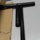 RELIFE REBUILD YOUR LIFE Dip Station Functional Heavy Duty Dip Stands Fitness Workout Dip bar Station Stabilizer Parallette Push Up Stand (Black)