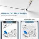 MaxGear Easel Whiteboard with Stand, 36" x 24" Double-Sided Dry Erase Board