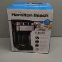 Hamilton Beach 12 Cup Programmable Coffee Maker, FrontFill Drip Coffee Maker