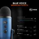 Logitech Creators Blue Yeti USB Microphone for Gaming, Streaming, Podcast, YouTube, Discord, PC, Studio Sound, Plug & Play-Midnight Blue