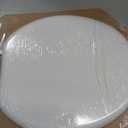 Bemis 400TTA Economy Durable Wood Toilet Seat, Made in USA, Round, White