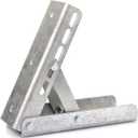 Adjustable Universal Roof Mounting Brackets for Retractable Awnings, Heavy-Duty Multifunctional Bracket Set, Suitable for Rooftop Houses