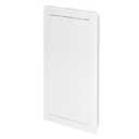 Awenta Access Panel 6'' x 12'' Inch - White Opening Flap Cover Plate - Box Door Lock - Door Latch (150 x 300 mm)