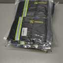 8 x Outdoor Faucet Covers for Winter Freeze Protection, Hose Bib Covers for Winter, Water Spigot Cover Winter Insulated, 4 Pack 5.9" x 8.3" Pipe Wrap Insulation Cover Socks Outside Faucet Freeze Protector (Black)