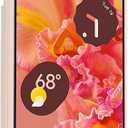 for Google Pixel 6 Case with Card Holder and Strap - Zipper Pocket,Crossbody Lanyard Strap,Credit Card Holder,Cute Phone Wallet Case for Women(Beige)