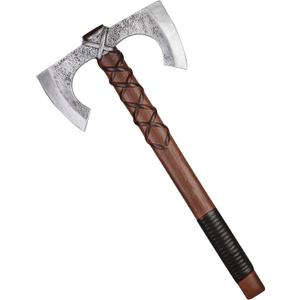 PARTYGEARS Safety Toys PU Foam Double Battle Axe for Kids,Specially Designed for Children with Funy Safety Weapons and Knight Toys
