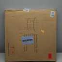 Yusong Round Glass Coffee Tables for Living Room, 2-Tier Circle Coffee Table with Storage, 26" Modern Center Accent Table with Light Black Glass, Small End Table for Small Space, Bedroom