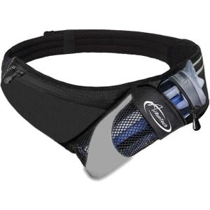 AiRunTech Running Hydration Belt with Water Bottle Holder,Hiking Fanny Pack for Phone and Wallet,Running Bag Runners Essentials Accessories Marathon Triathlon Walking Jogging Gear Gift