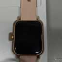 Smart Watches for Women (Make/Answer Calls), Alexa Built-in Smart Watch for Android/iPhones with Receive Messages/Emails/Reminders, 1.85" HD Fitness Tracker Watch with Heart Rate/Sleep/SpO2 Monitor (Pink)