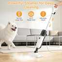Steam Mop, Multi-Purpose Steam Cleaner for Home Steamer for Floor Cleaning, Floor Steamer Cleaner for Deep Cleaning with Handheld Steamer Mops Accessories, Pet Steam Mop Cleaner for Hardwood, Tile