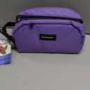 Cerbonny Small Cooler Bag Freezable Lunch Bag for Work School Travel, Leak-proof, Insulated, Suitable for 3+ (Purple)