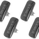 BASIKER 5LED Side Marker LED Lights for 2010-2018 Dodge Ram 2500 HD 3500 4500 5500 Heavy Duty Dually Trucks Rear Wheel Bed Fender (2x Amber 2x Red or)