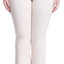 YMI Jeans Women's Hyperstretch Mid Rise Bootcut Pants (Ecru)