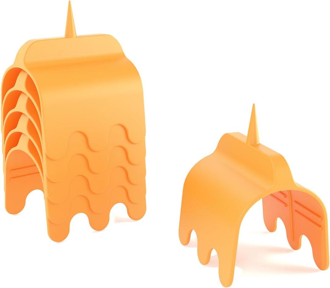 6-Pack Drywall Outlet Marker Tool - Electrical Box Locator for Sheetrock Installation - Protects Wires During Wall Finishing